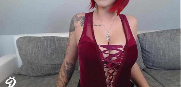  Roter Rock, sexy Outfit